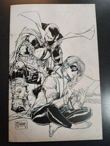Crossover #3 Cover G 100 Copy Variant Mcfarlane Raw